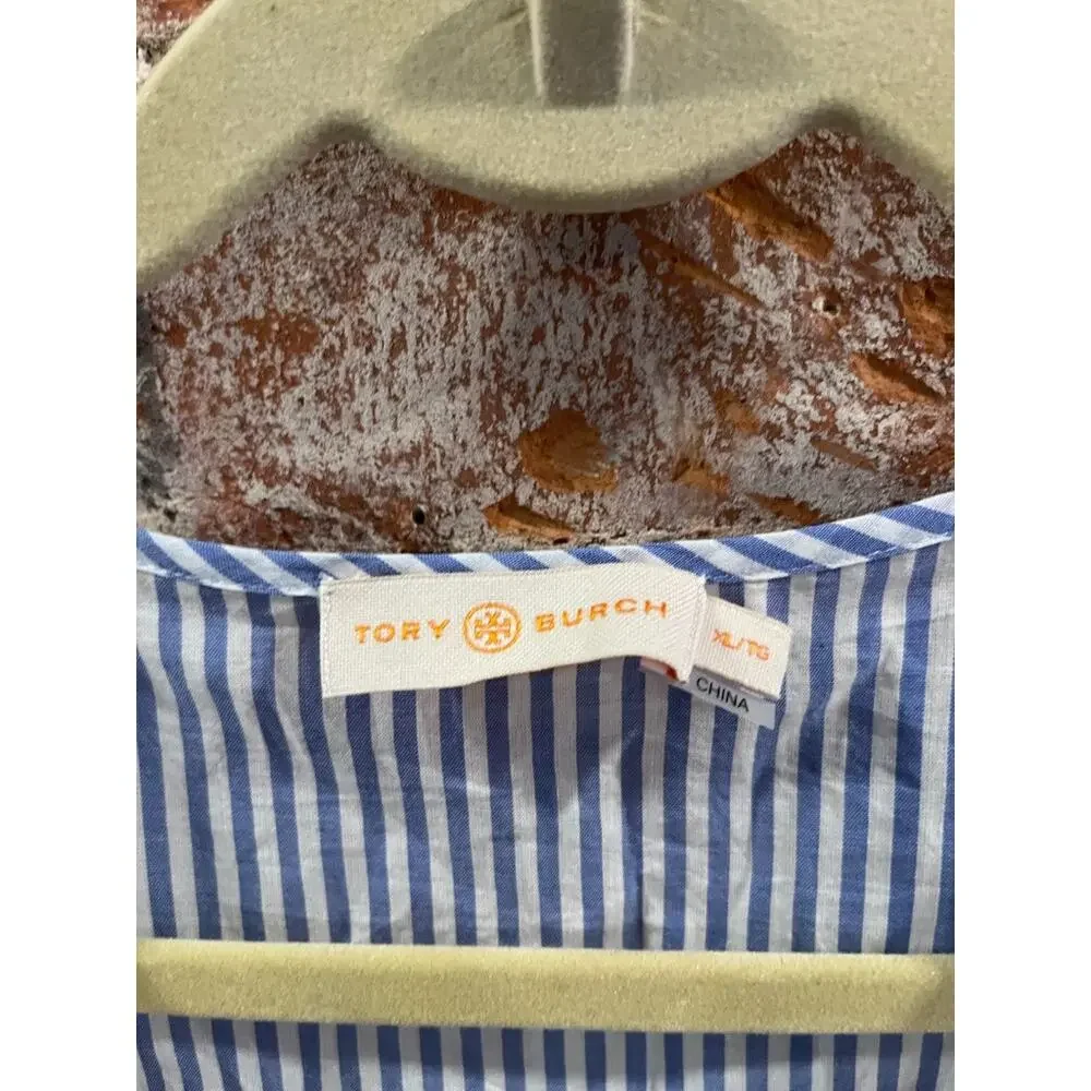 Tory Burch Embroidered Beach Tunic Coverup - Picture 2 of 5